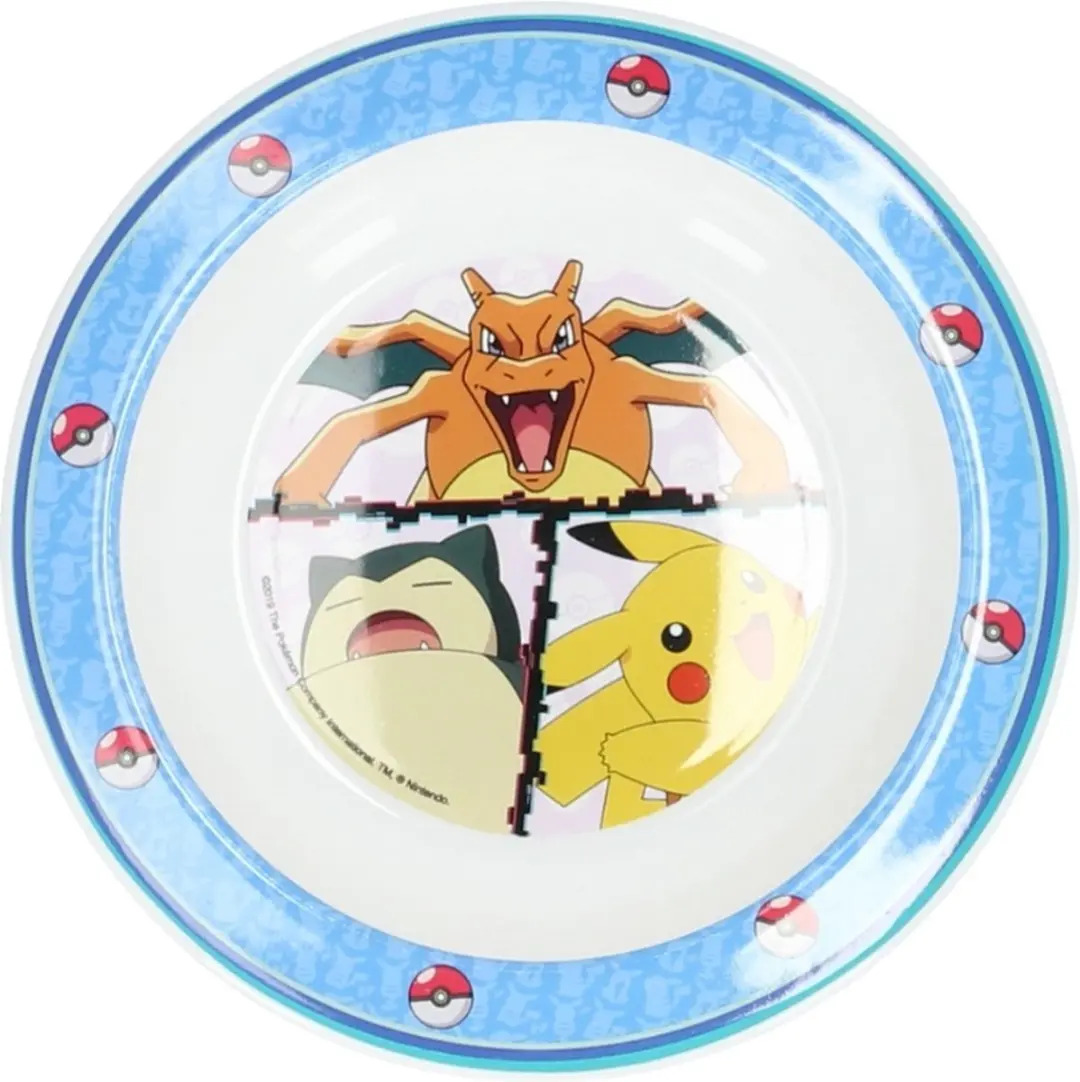 Pokémon Ontbijtset - 3-delig Meerkleurig