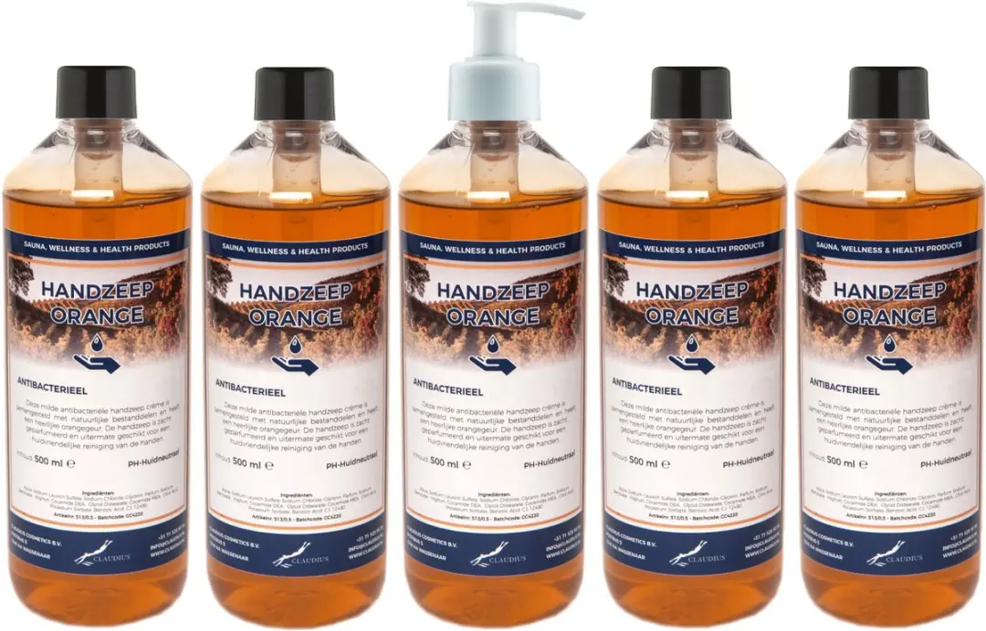 Splashbox Cosmetics Handzeep Orange 500ml