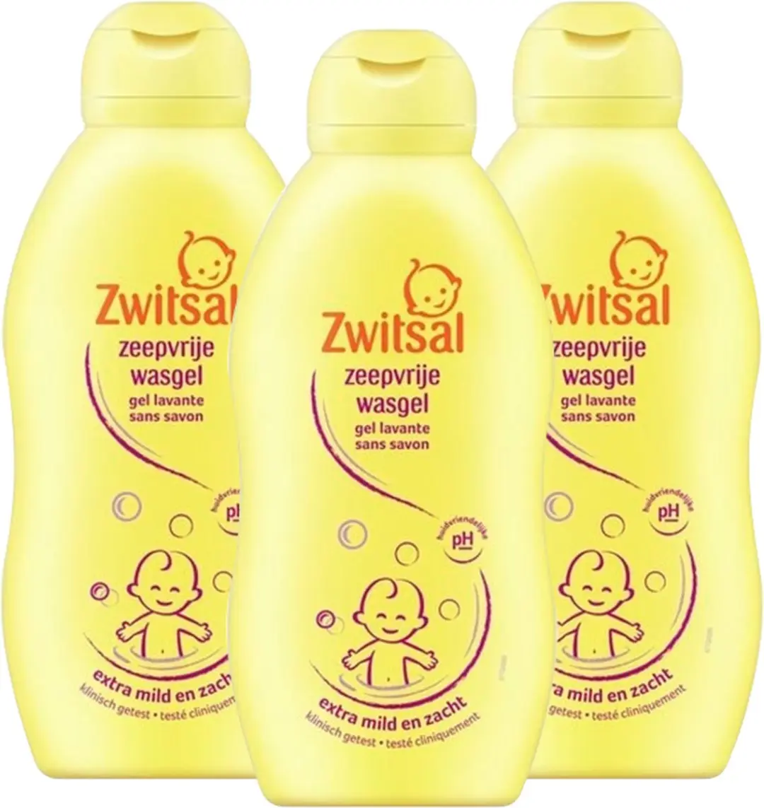 Zwitsal Zeepvrije Wasgel 600ml