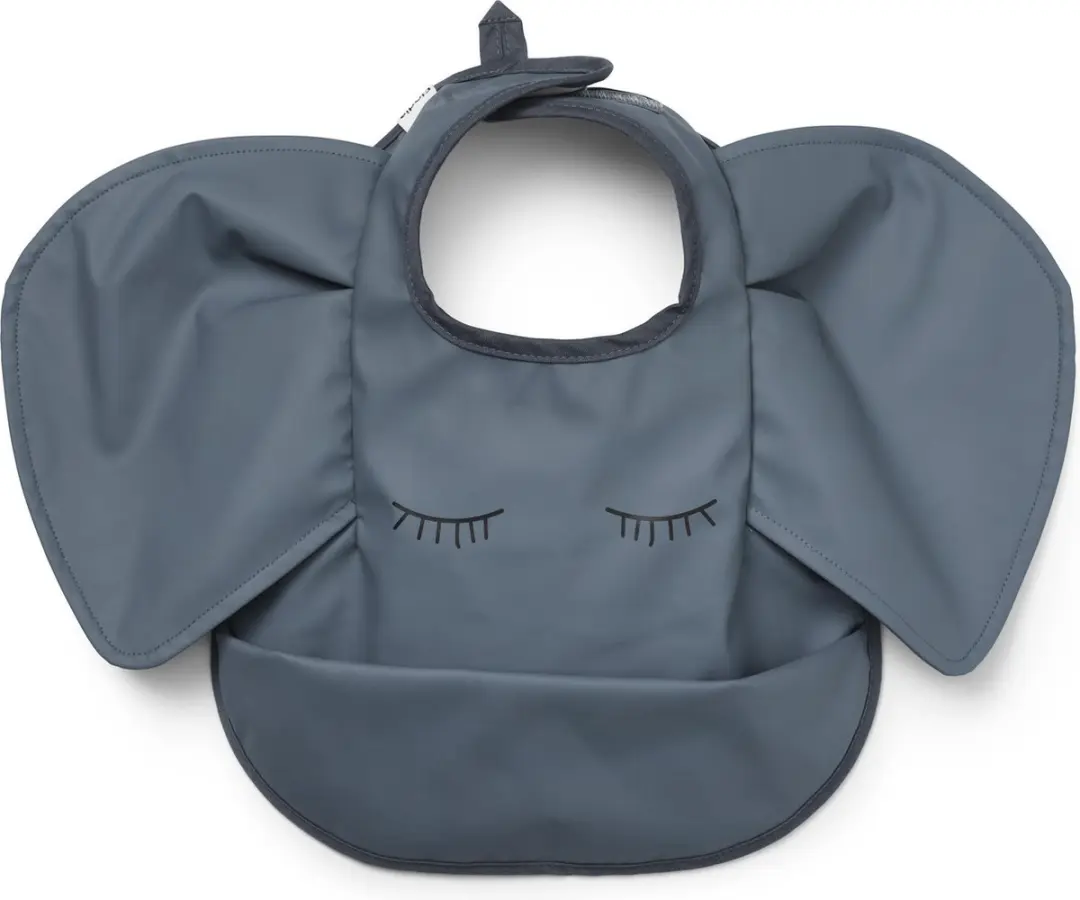 Elodie Humble Hugo Slabbetjes Blauw Olifant