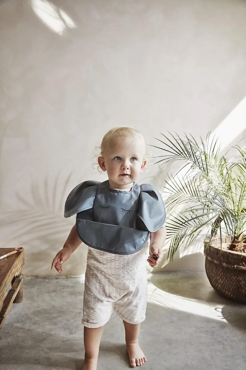 Elodie Humble Hugo Slabbetjes Blauw Olifant