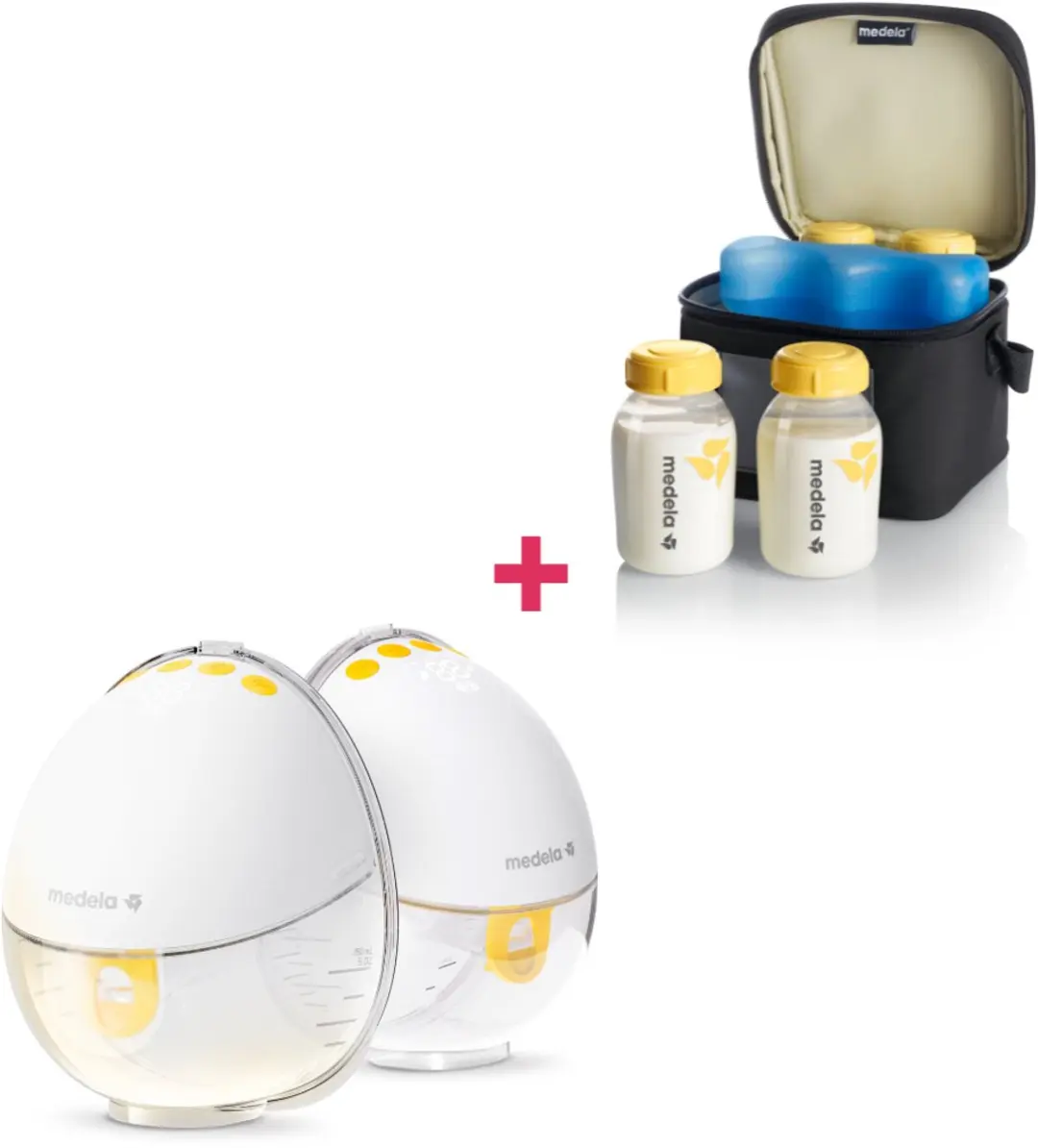 Medela Motion InBra Dubbel + Koeltasje