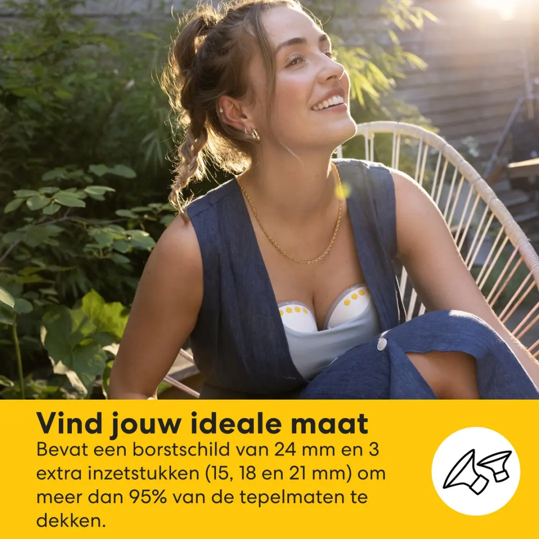Medela Motion InBra Dubbel + Koeltasje - 3 Stuks