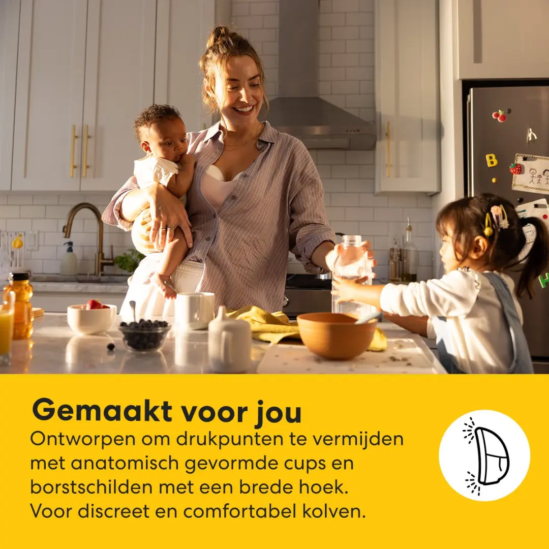 Medela Motion InBra Dubbel + Koeltasje - 3 Stuks