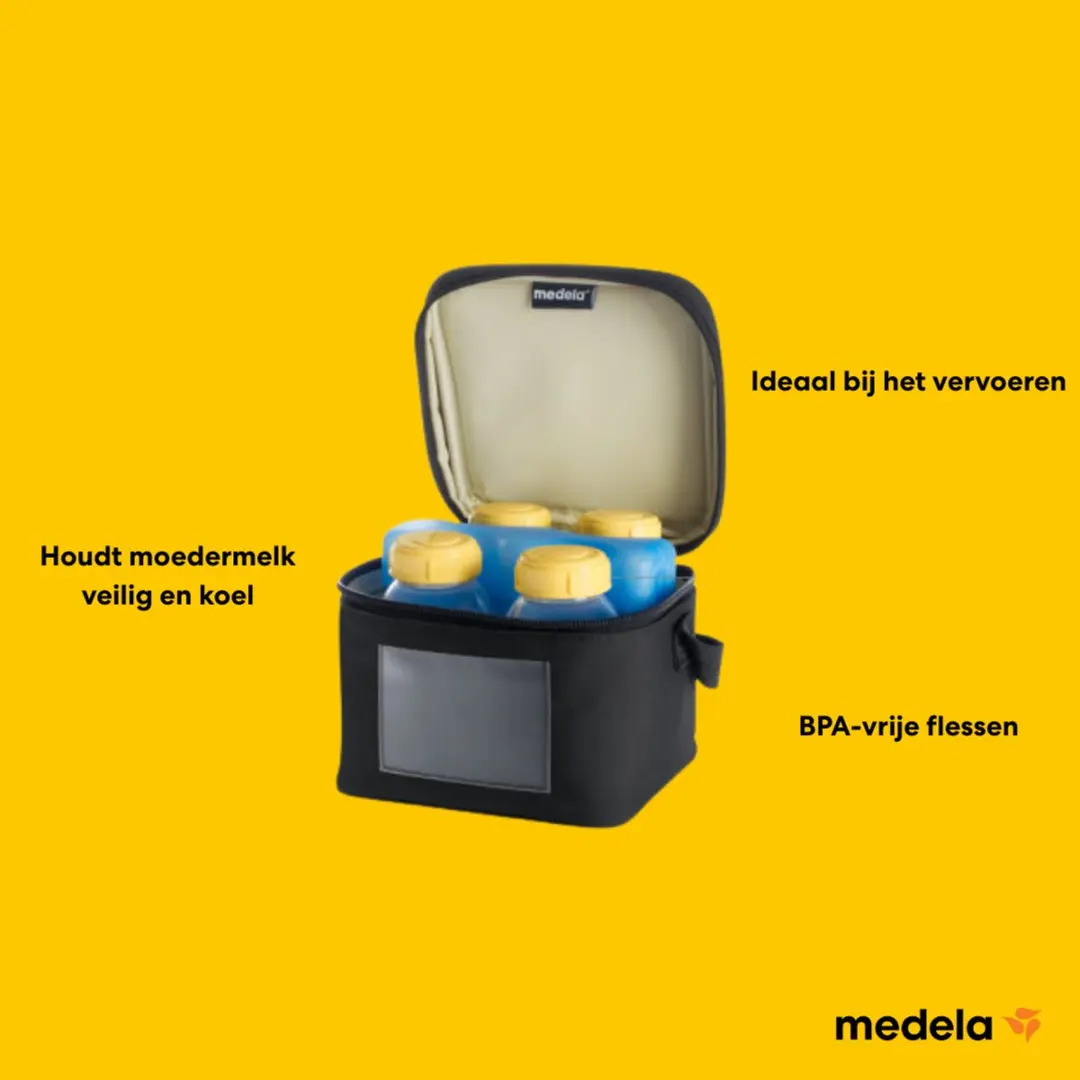 Medela Motion InBra Dubbel + Koeltasje - 3 Stuks