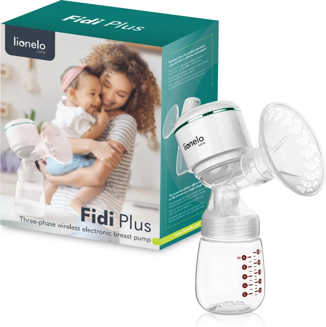 Lionelo Fidi Plus Borstkolf - 150 Minuten - Wit