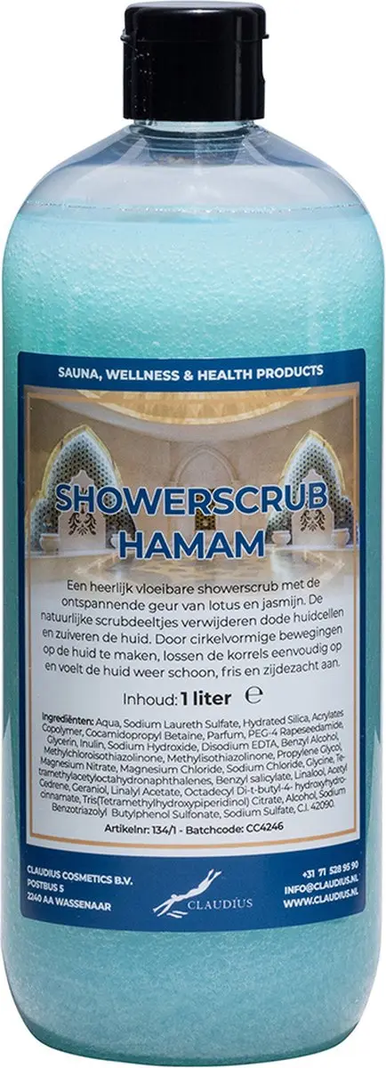 Splashbox Cosmetics Showerscrub Hamam 1L