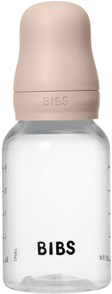 BIBS Siliconen Babyfles Slow Flow 150ml - 7 Stuks - Roze