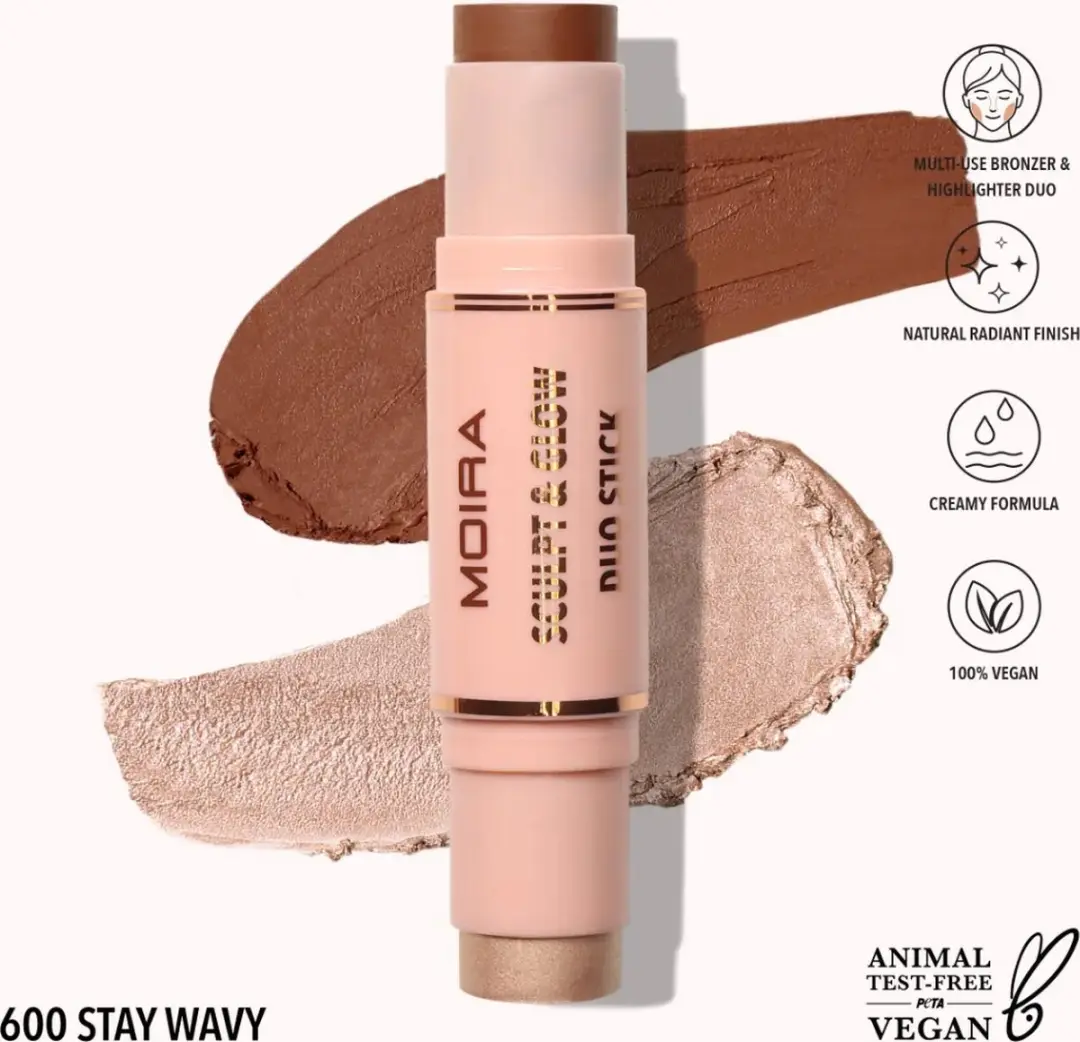Moira Sculpt and Glow Duo Stick 600 Stay Wavy