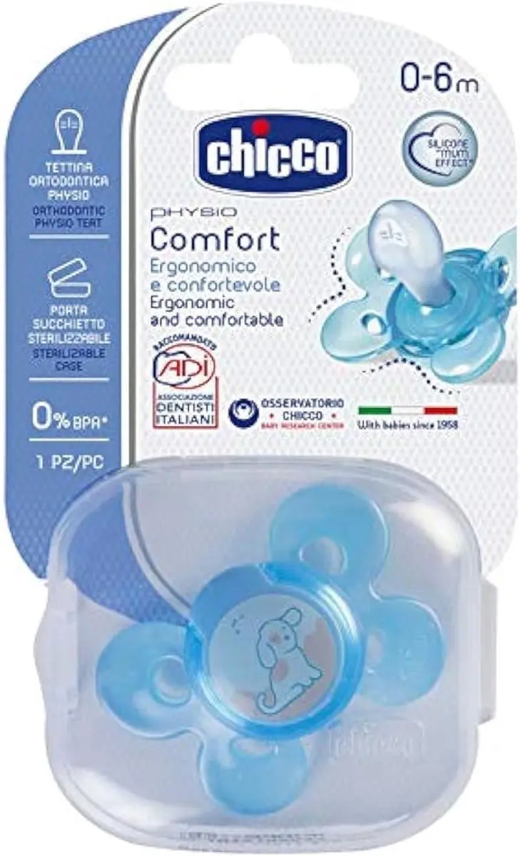 Chicco Physio Comfort Fopspeen Siliconen 0-6M