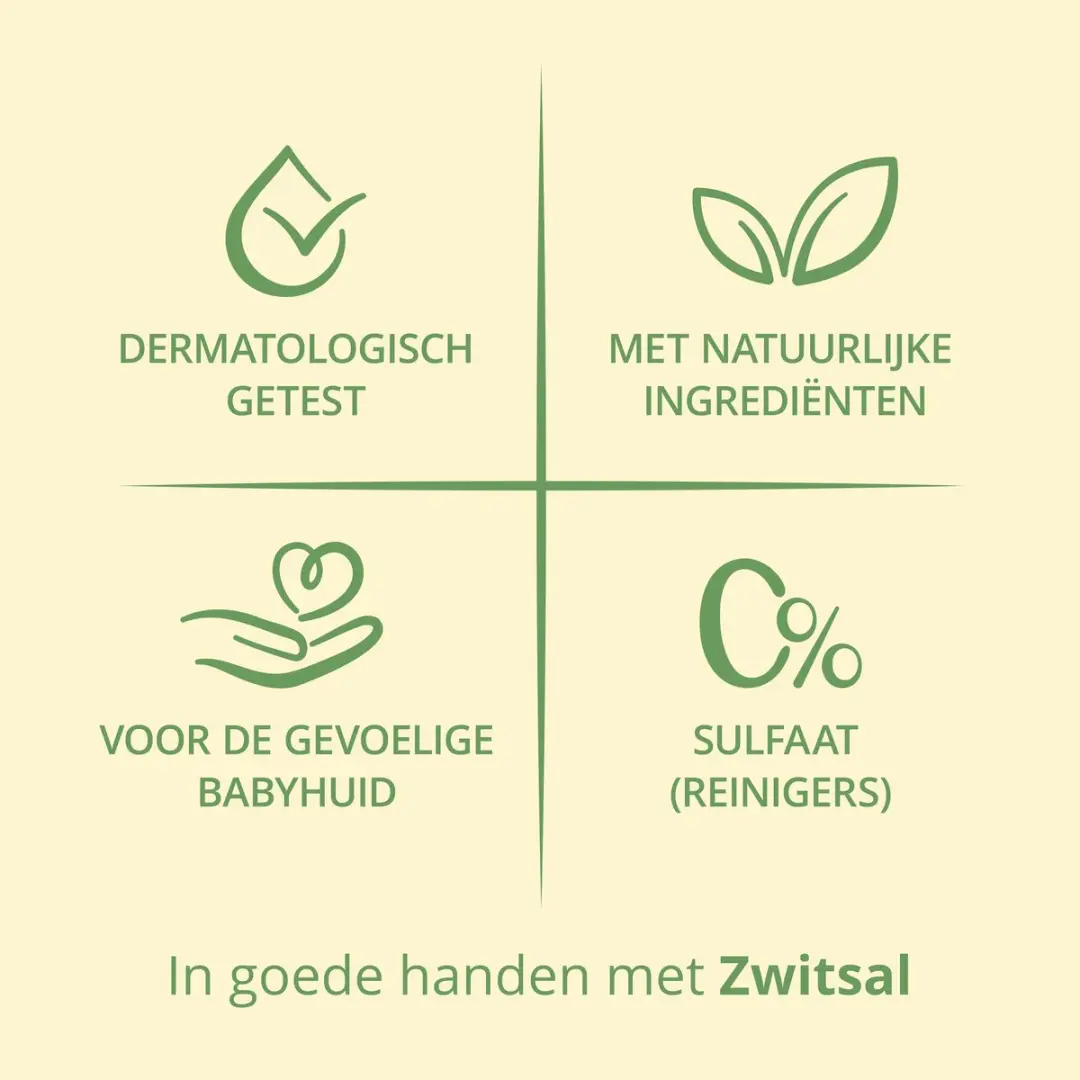 Zwitsal Baby Shampoo 200ml - 6 Stuks