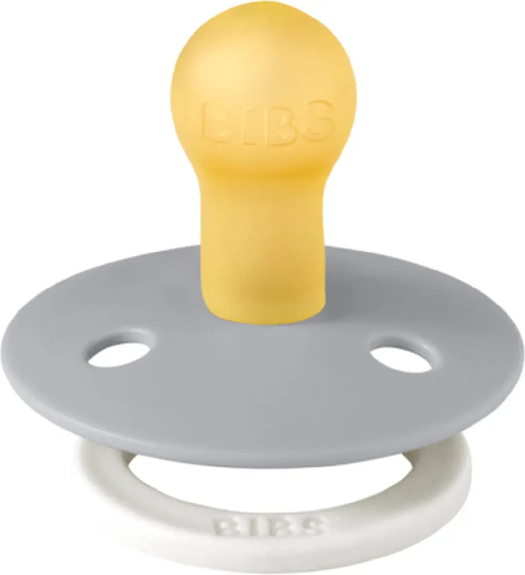 BIBS Cloud Glow Glow-in-the-Dark Speen - Maat 1 - Natuurrubber