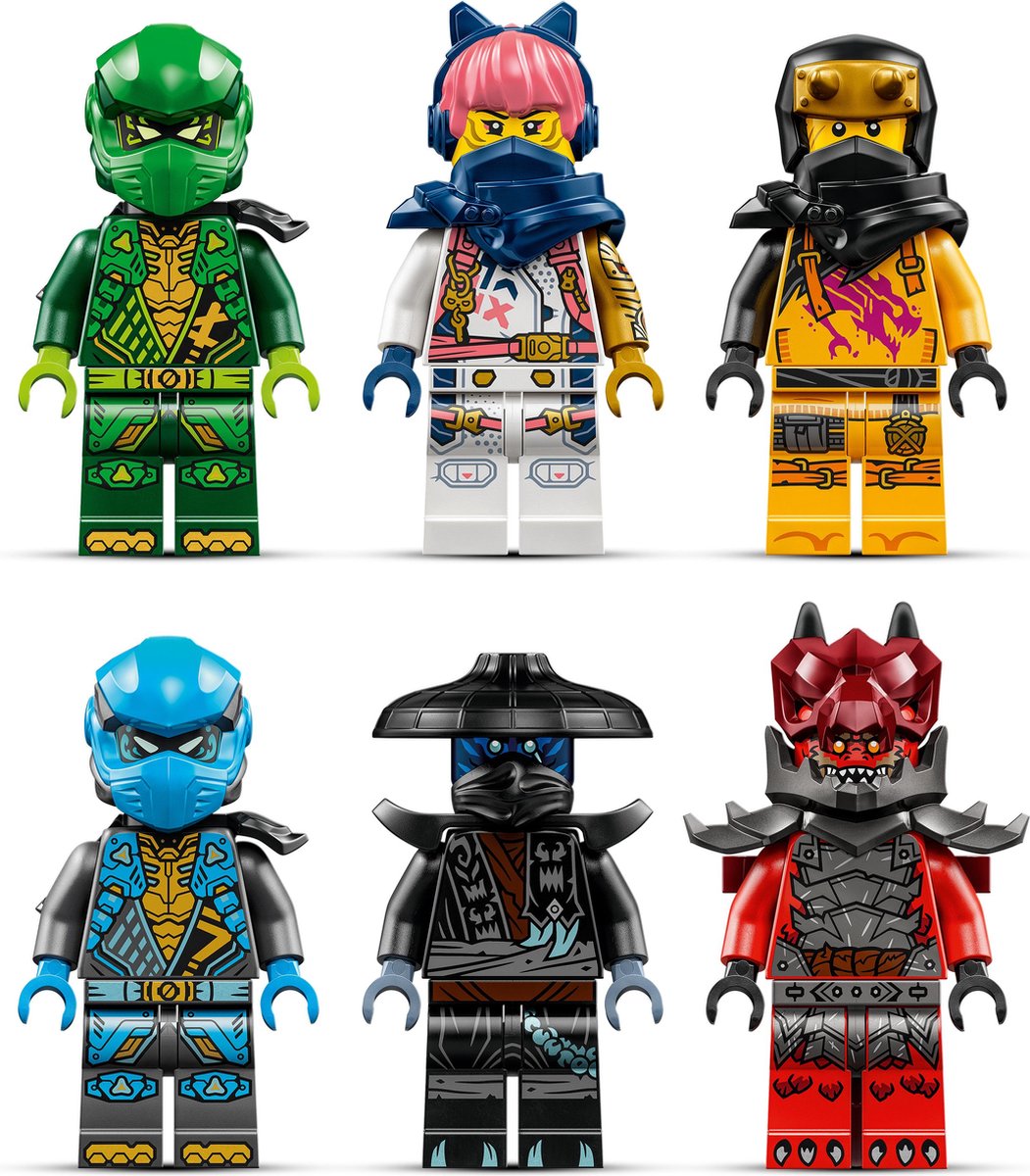 LEGO® NINJAGO® Bliksemtand Draak van Chaos - Ninjaset - 71832