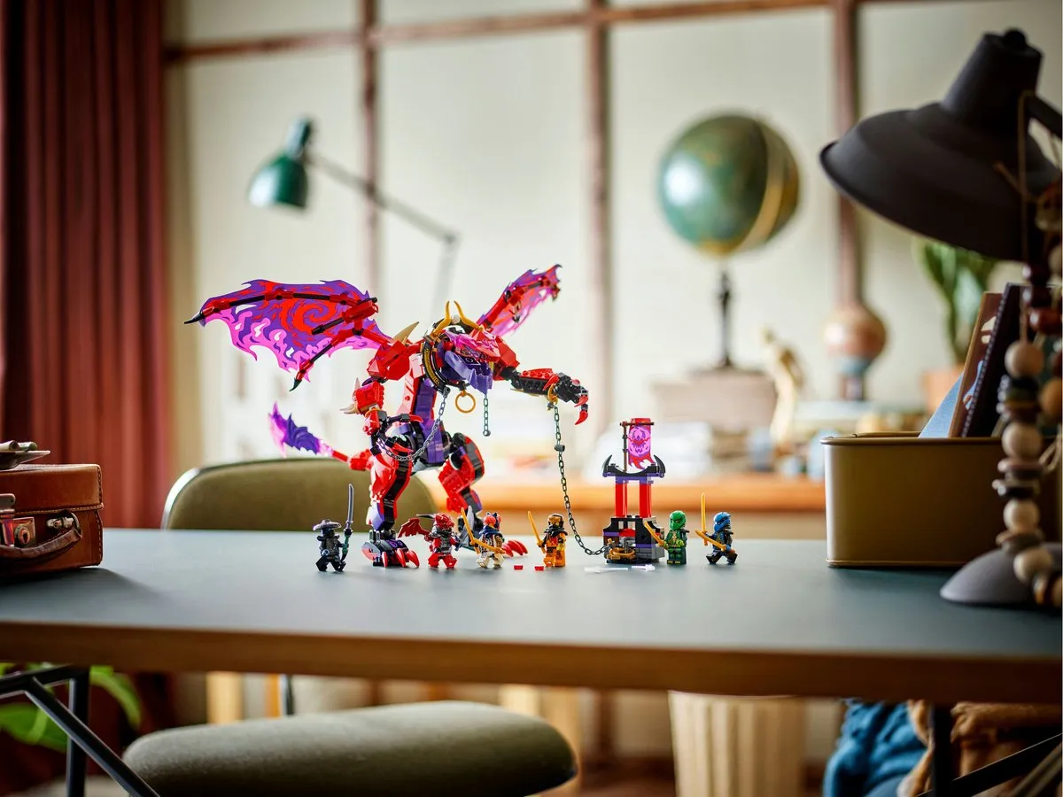 LEGO Ninjago Bliksemtand Draak van Chaos 71832 - 668 Stukken