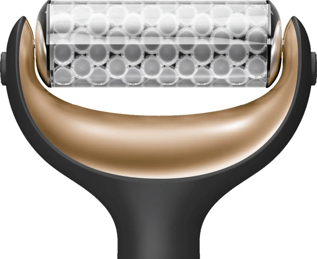GESKE SmartAppGuided MicroNeedle Roller 9-in-1 - Zilver/Zwart/Goud