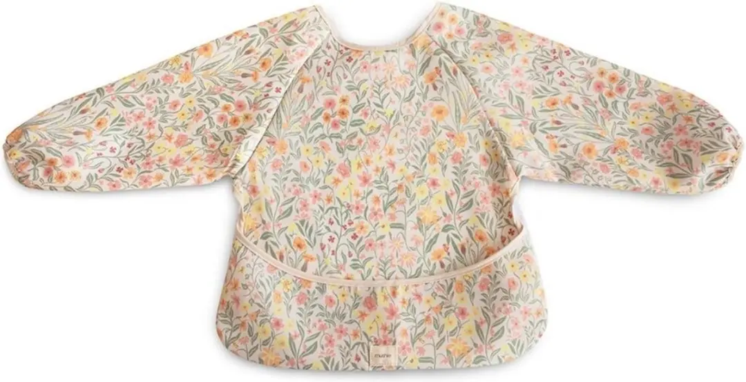Mushie Slab met Mouwen Pastel Blooms