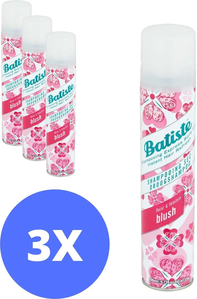 Batiste Blush Droogshampoo 200ml