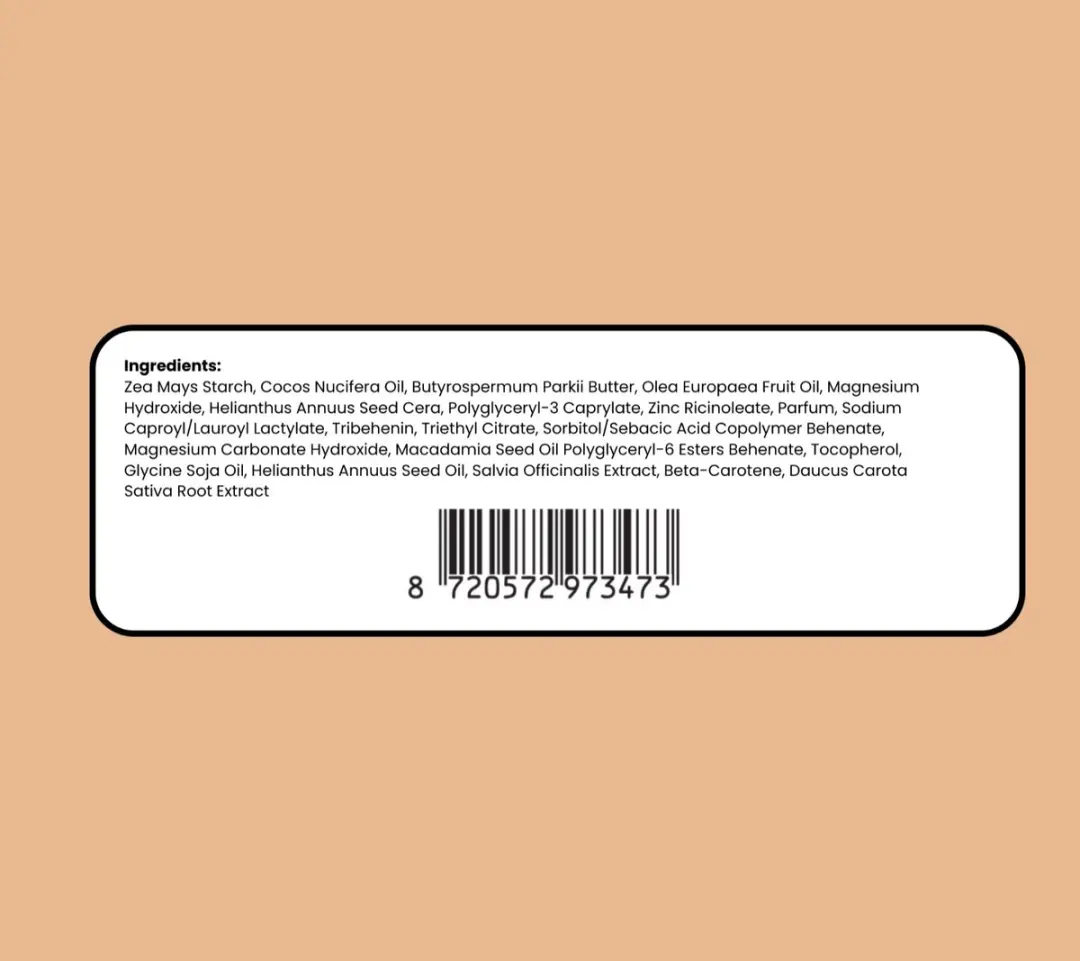 HappySoaps Natuurlijke Deodorant Gevoelige Huid Pink Tulip 50ml