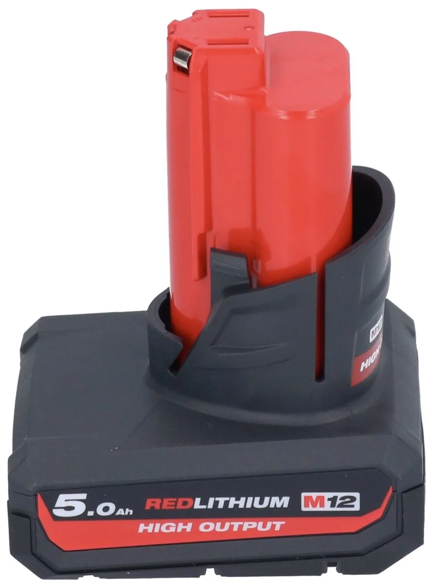 Milwaukee M12 HB5 High Output 5000mAh Accu - 3 Stuks - afbeelding 3 van 5