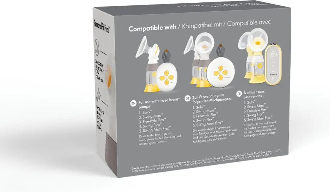 Medela PersonalFit Flex Connector - 2 Stuks - Geel
