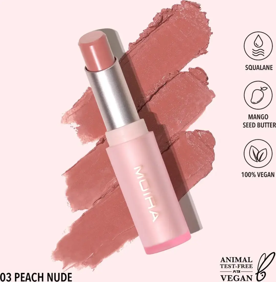 Moira Signature Lipstick 03 Peach Nude