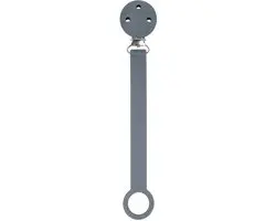 Nattou Silicone Fopspeenketting - 21cm - Donkerblauw Patroon