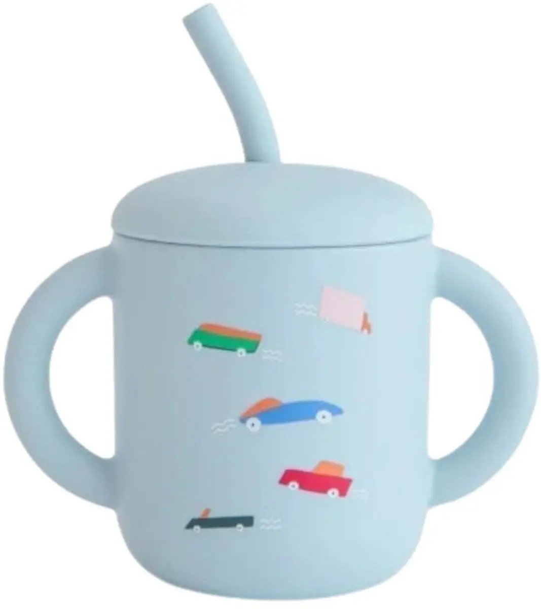 Mushie Training Drinkbeker Cars