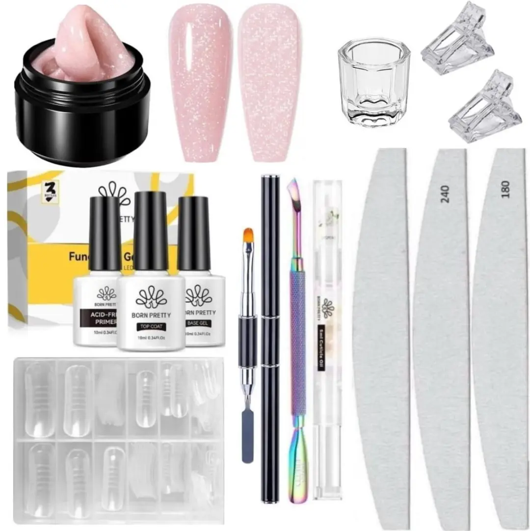 Born Pretty Builder Gel Set NEG14 - 300g - 14 Stuks