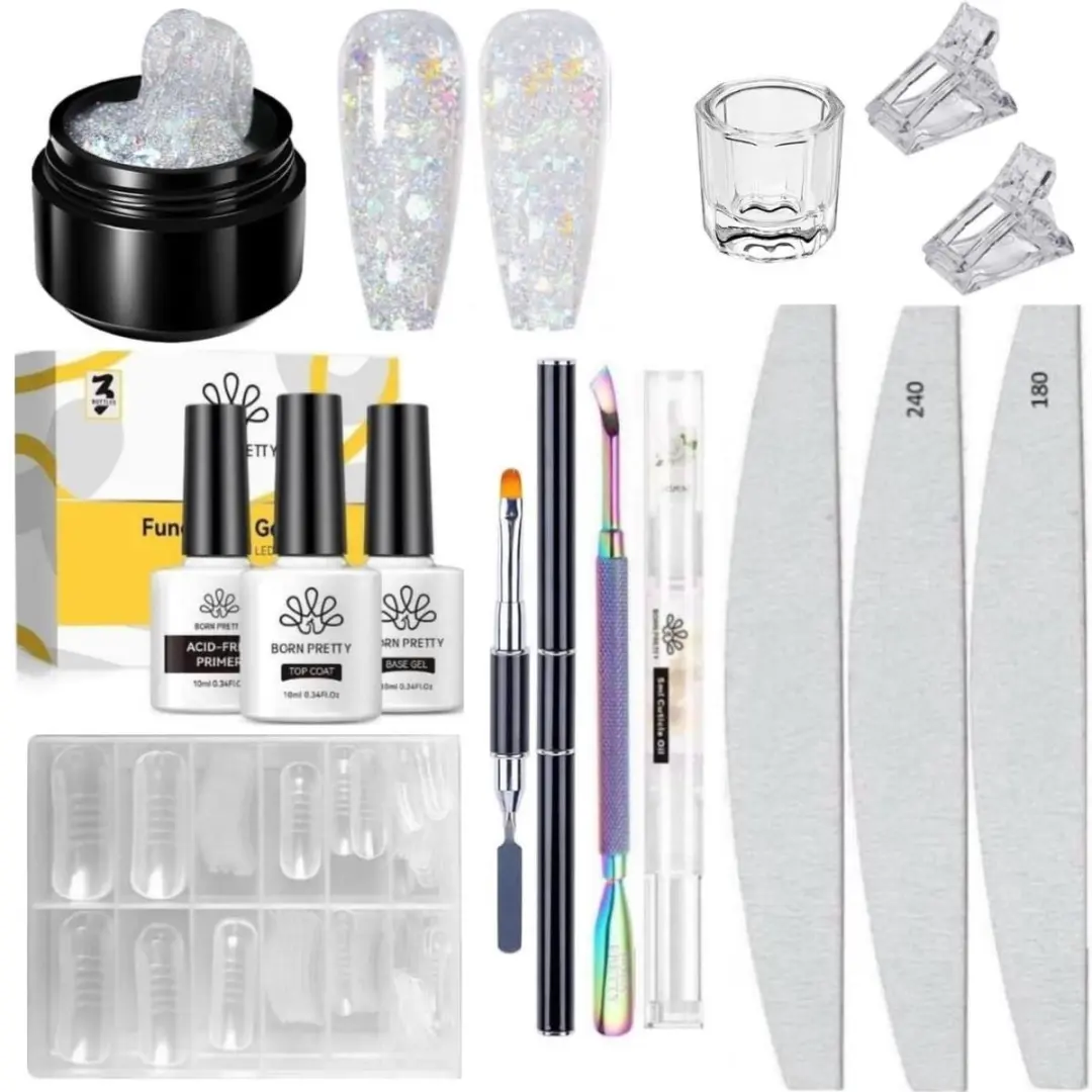 Born Pretty Builder Gel Set NEG14 - 300g - 14 Stuks