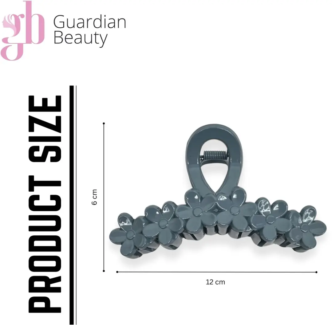 Guardian Beauty Haarclips - Groot Klauwen - 3 Stuks - Beige/Paars/Teal