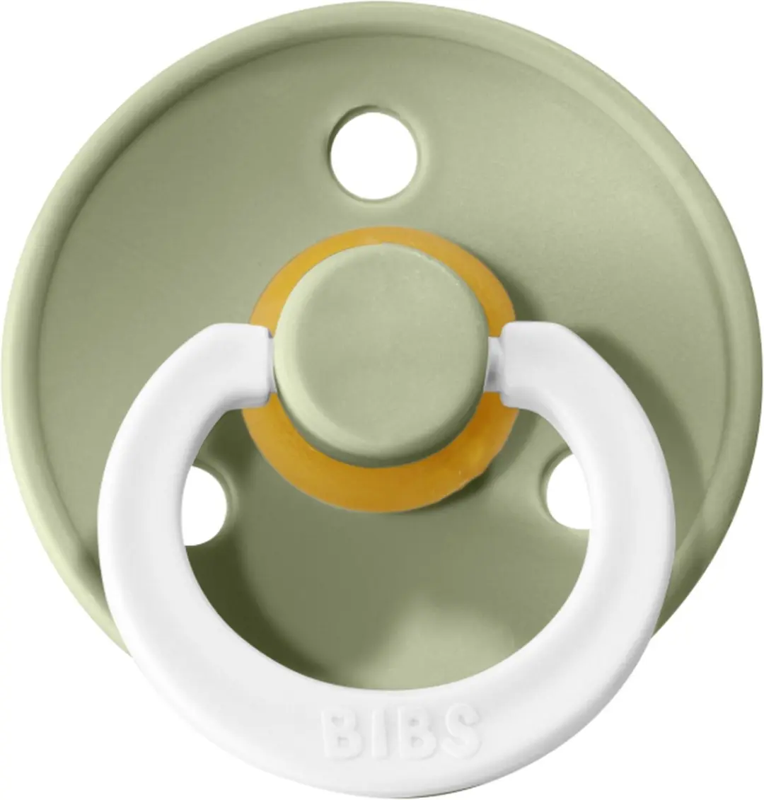 BIBS Sage Glow Glow-in-the-Dark Speen Maat 2 - 6-18 maanden