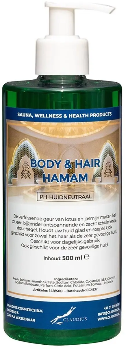 Splashbox Cosmetics Body & Hair Hamam 500ml