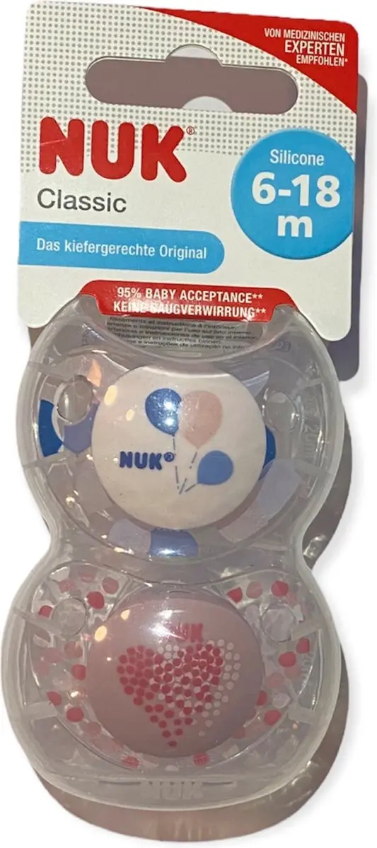 NUK Classic Fopspeen 6-18 Maanden
