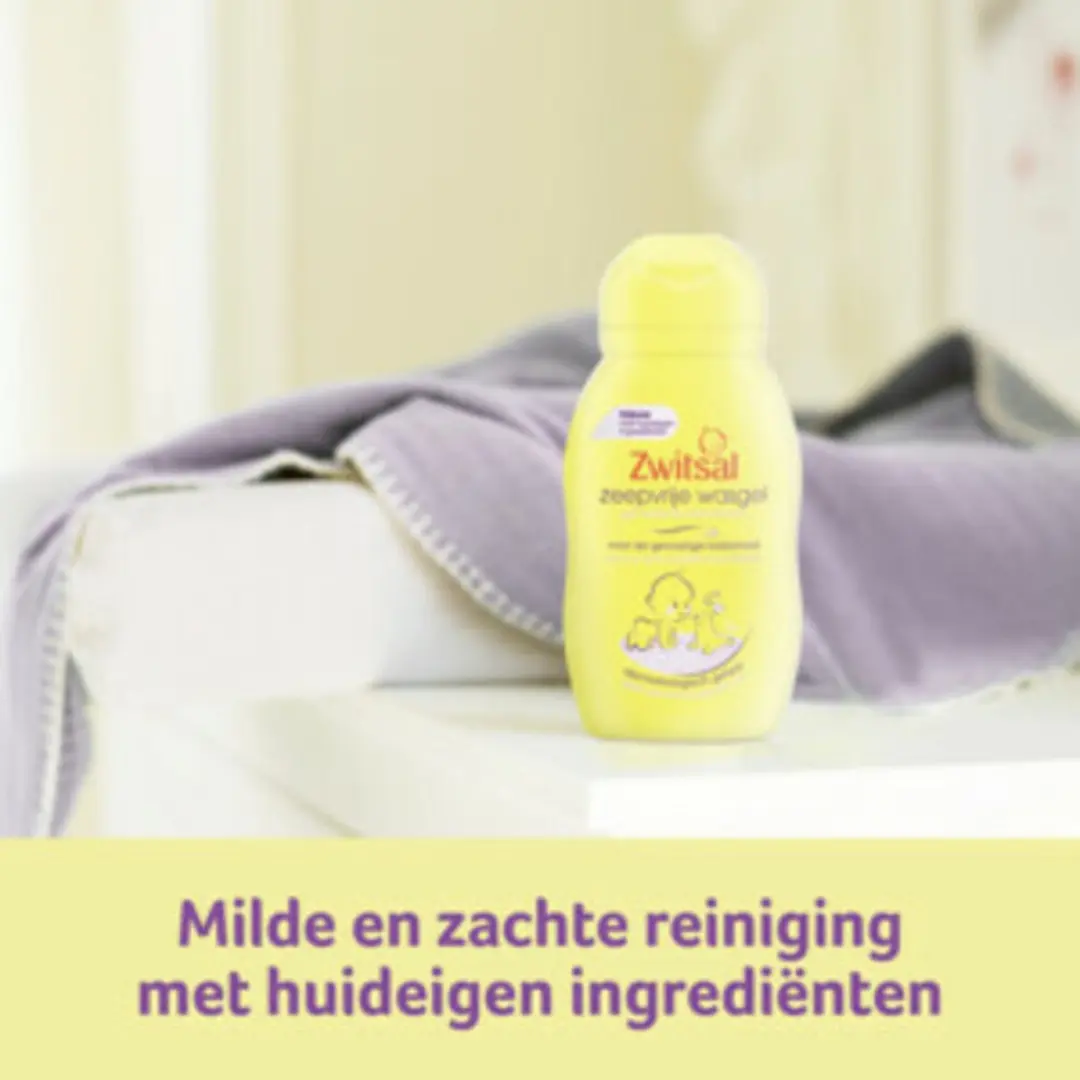 Zwitsal Zeepvrije Wasgel Baby 75ml - 18 Stuks