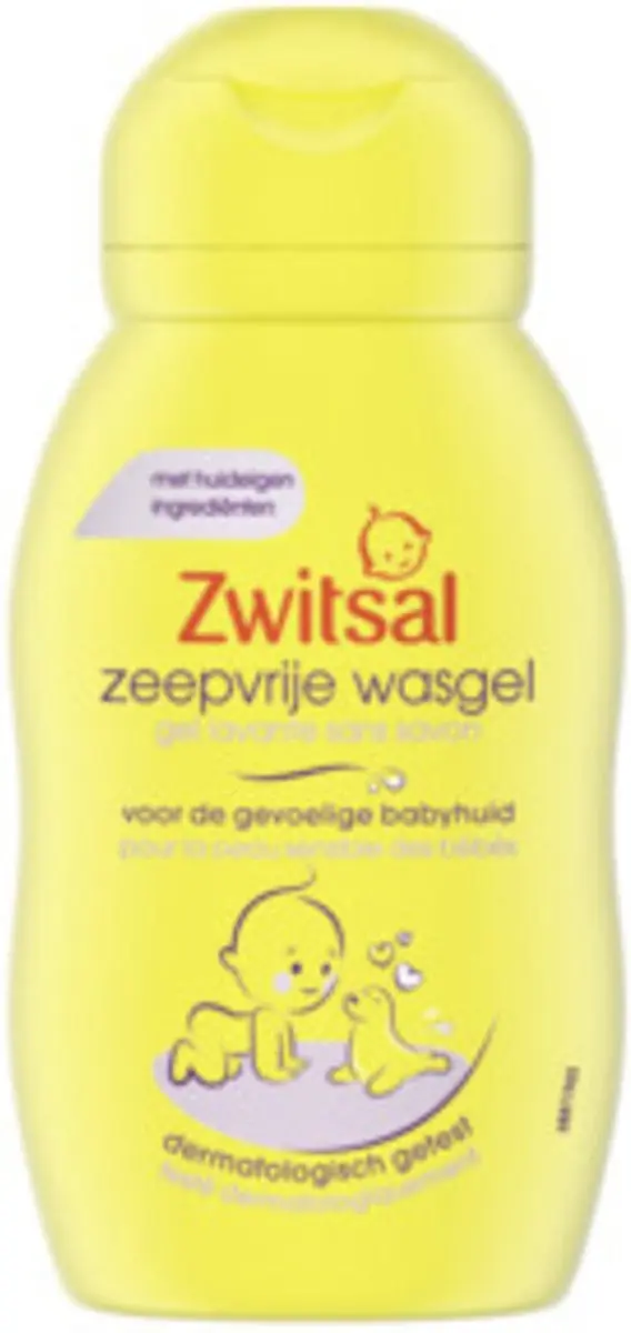 Zwitsal Zeepvrije Wasgel Baby 75ml - 18 Stuks