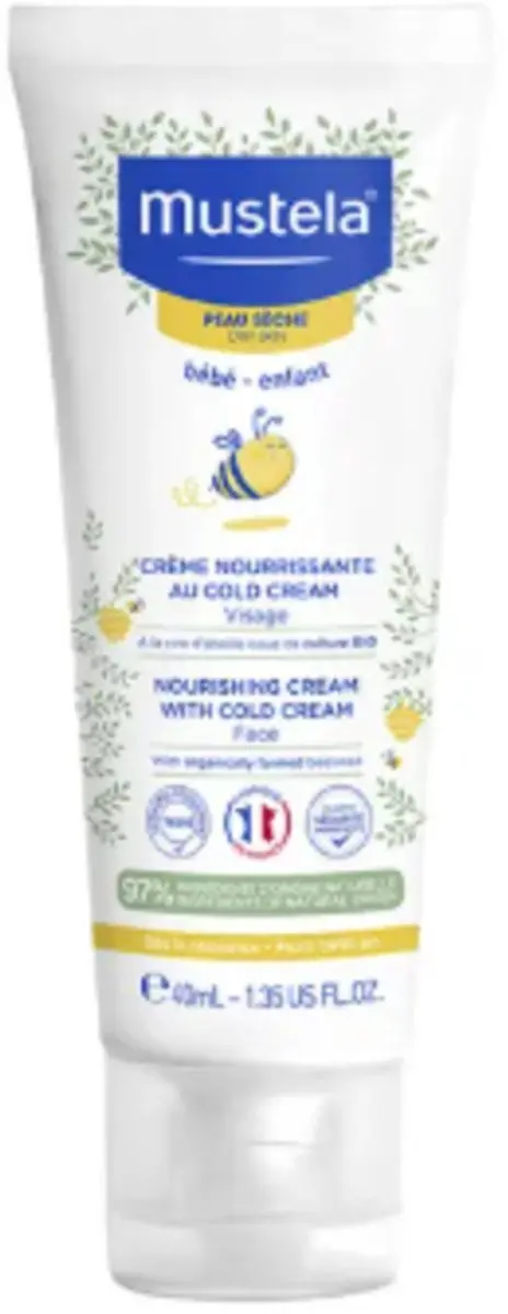 Mustela Baby Gezichtscrème Voedend 40ml