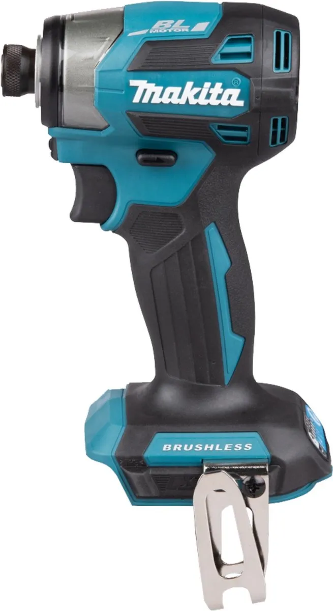 Makita DTD 173 G1J accu slagmoersleutel 18 V 180 Nm 1/4" borstelloos + 1x oplaadbare accu 6.0 Ah + Makpac - zonder oplader
