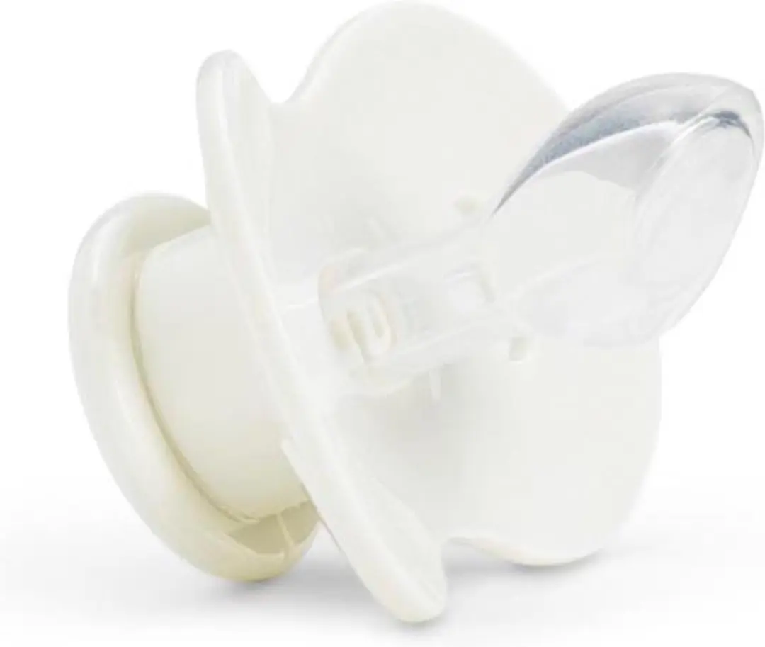 Elodie Fopspeen The Sun - Silicone - 3 maand+ - Wit/Goud