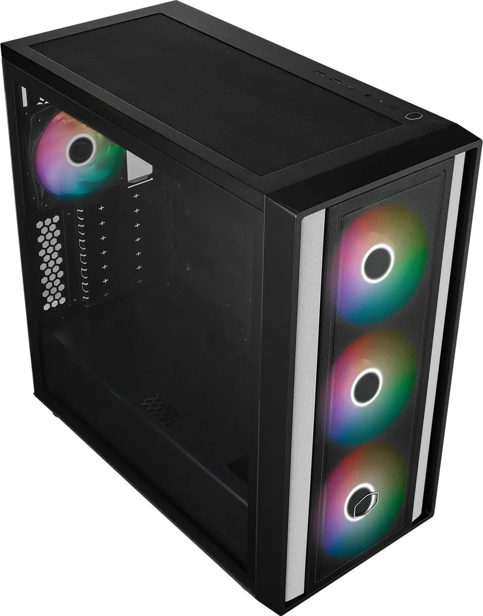 Cooler Master MasterBox 600 Desktop Zwart