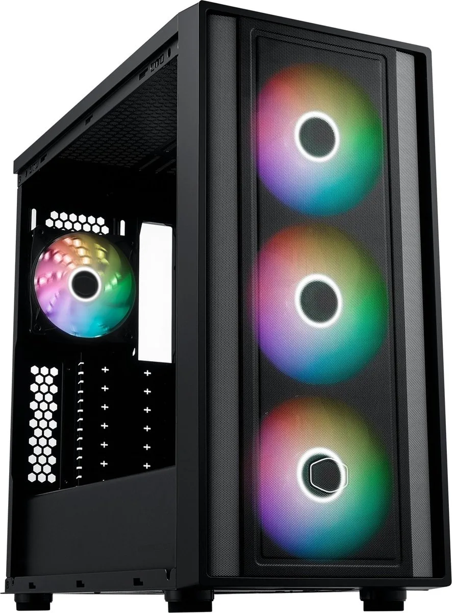 Cooler Master MasterBox 600 Desktop Zwart