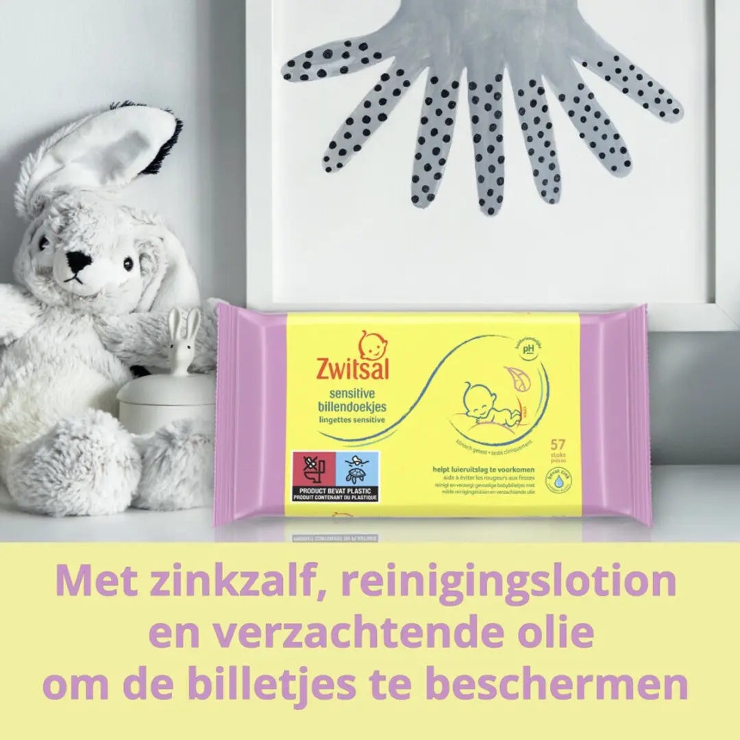 Zwitsal Sensitive Billendoekjes - 2736 Stuks (2x1368)