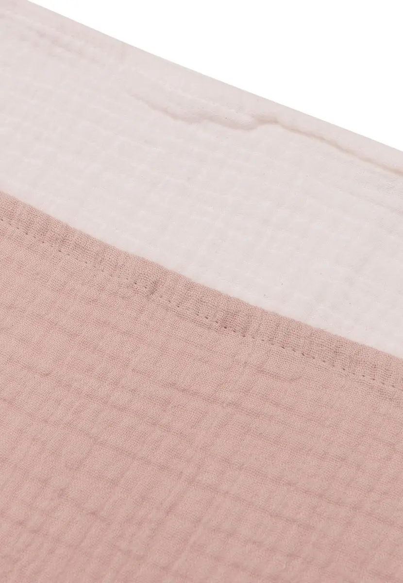 Jollein Hydrofiele Doek Small 70x70cm - Wild Rose/Ivory - 4 Stuks
