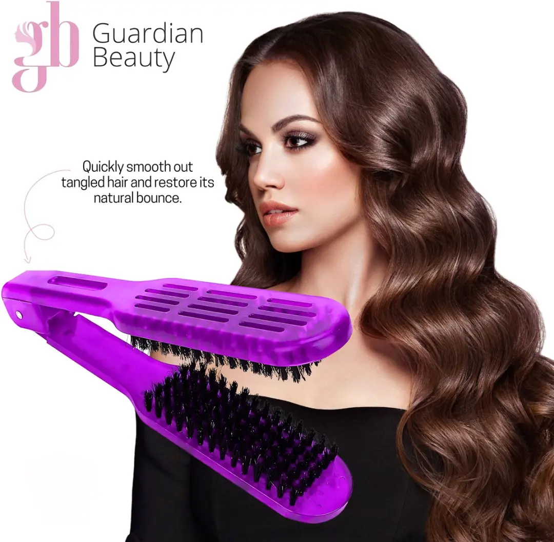 Guardian Beauty Haarborstel Paars - Dubbelzijdig