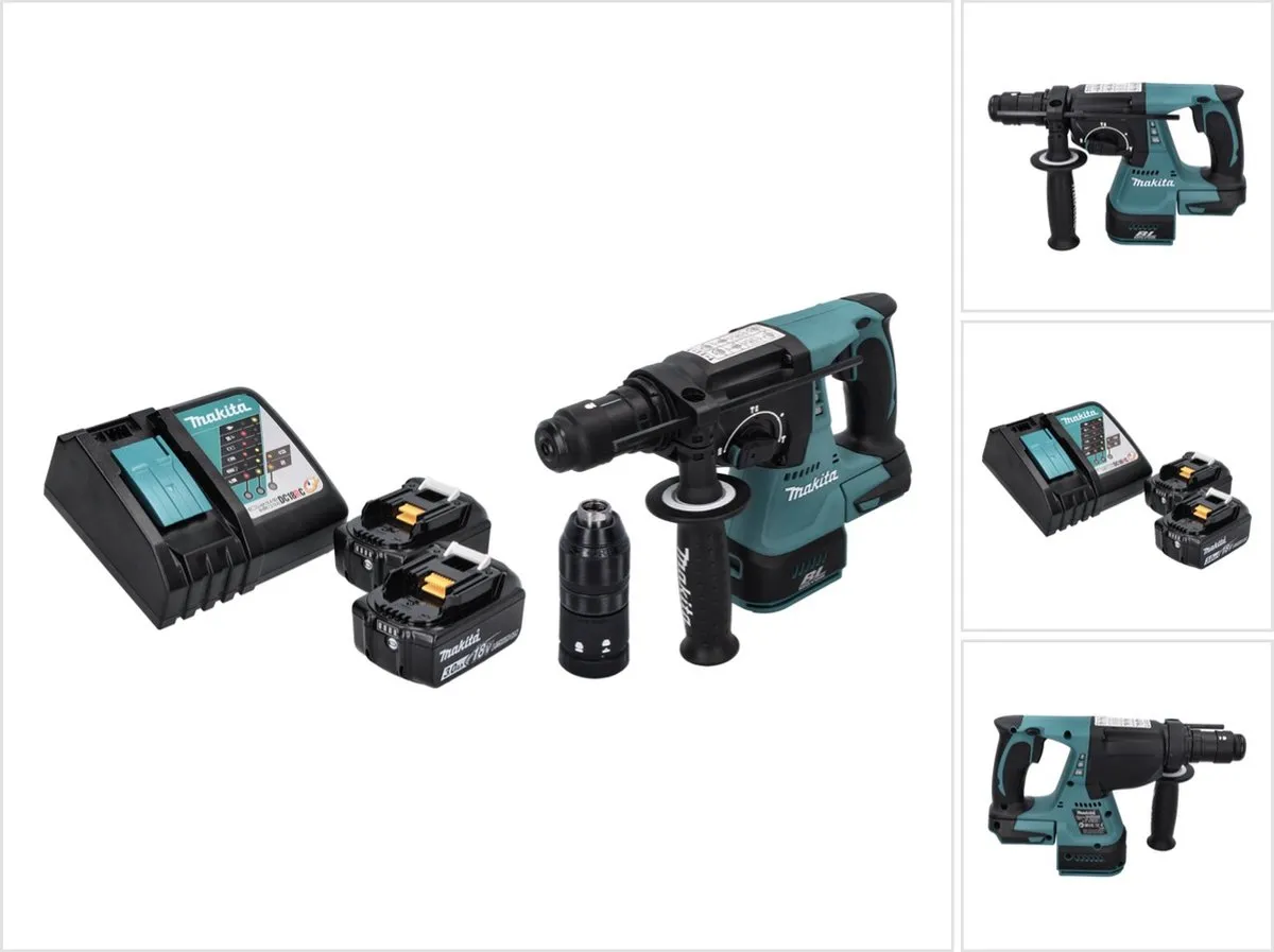 Makita DHR 243 RF Accuboormachine 18V SDS-plus