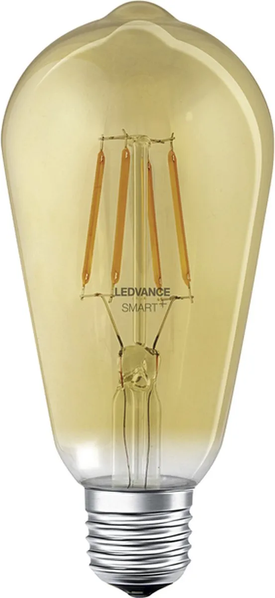 LEDVANCE Smart+ Edison Clear Filament Gold E27 - 6W - 2700K