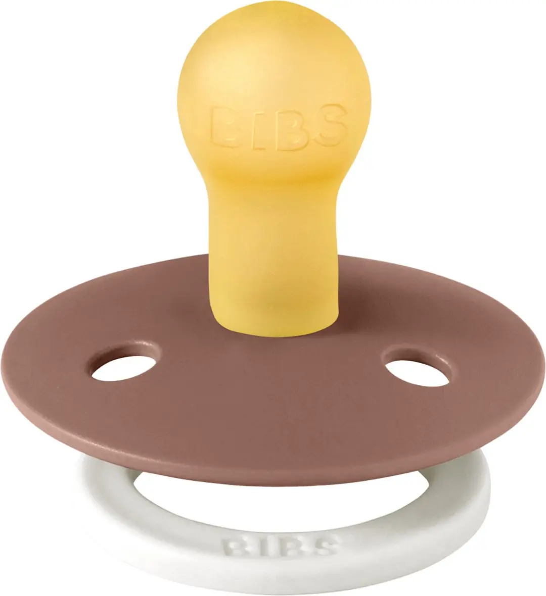BIBS Fopspenen Maat 2 6-18 Maanden - 3 Stuks + Speenzakje - Glow Woodchuck/Blush/Vanilla