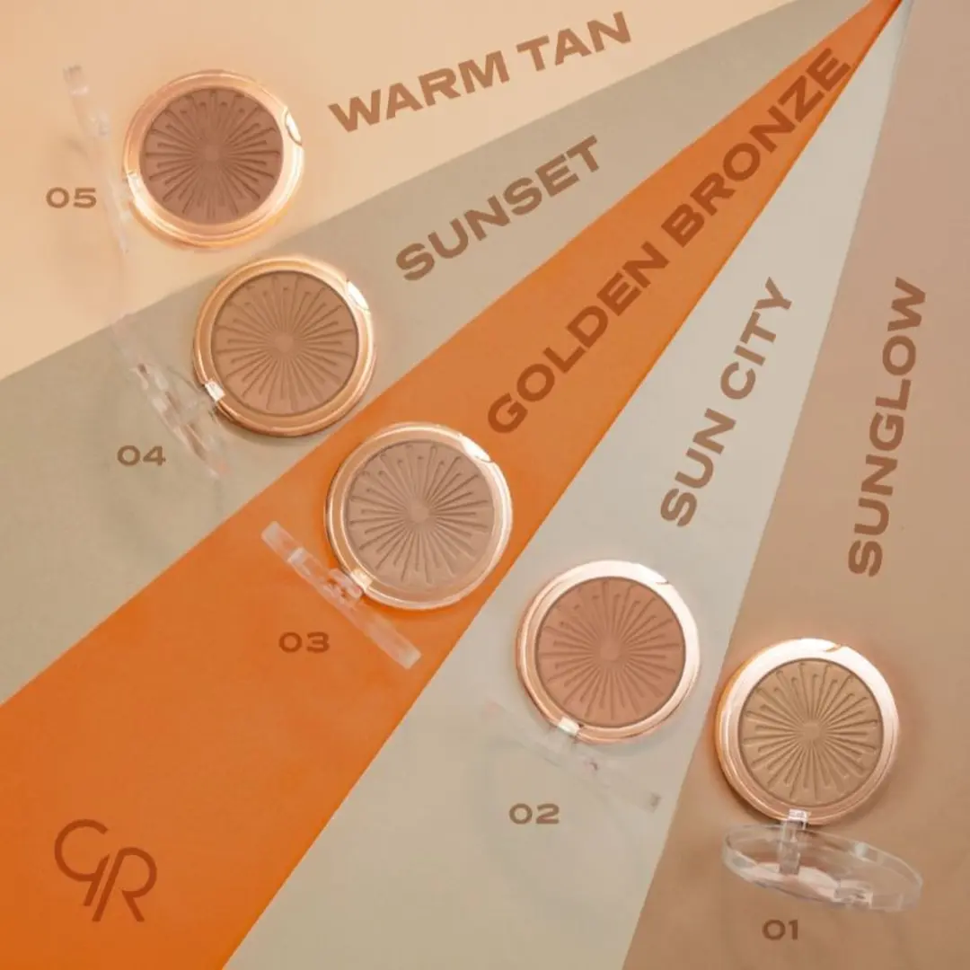 Golden Rose Sun Bright Bronzer Powder 02 - 55.5g