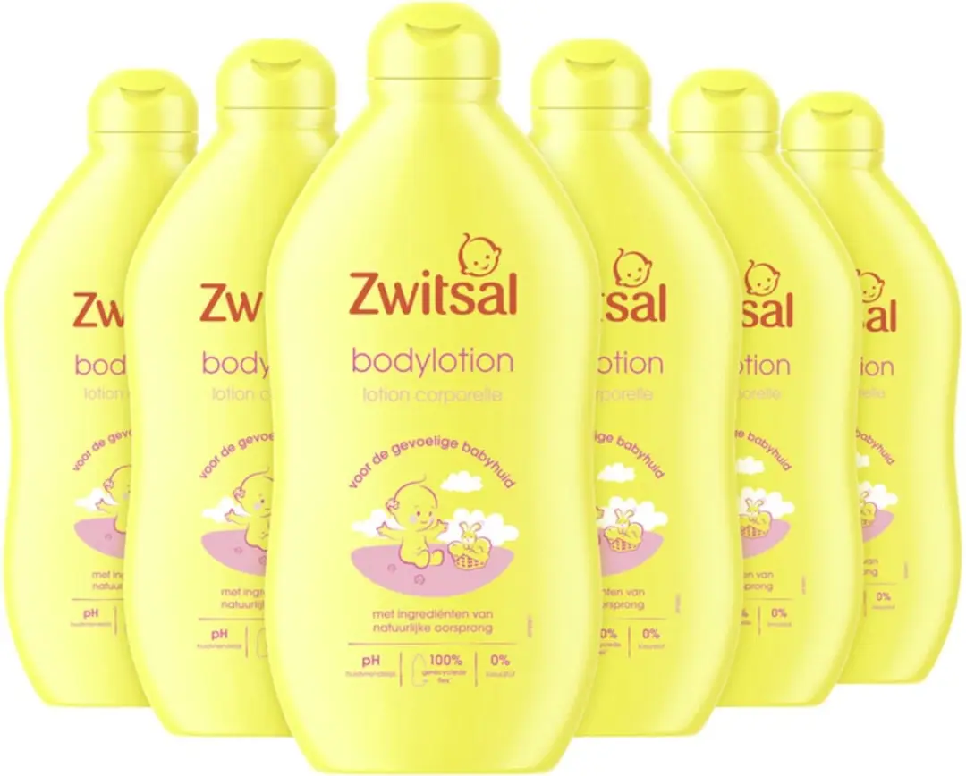 Zwitsal Babybodylotion Extra Verzorgend - 200ml x 6