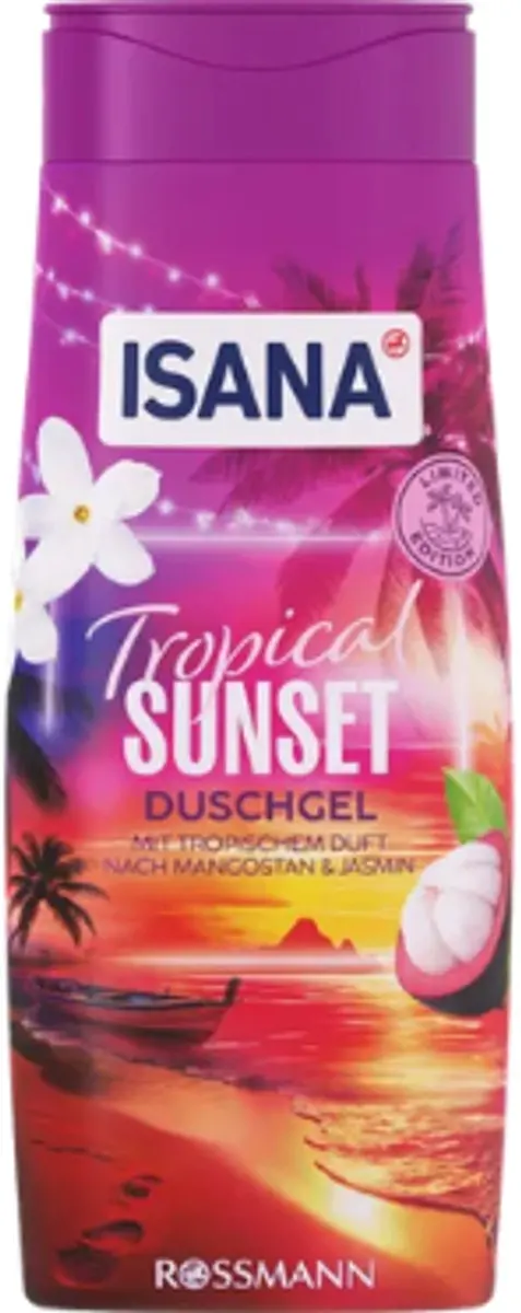 Isana Zomer Douchegel Tropical Sunset 300ml