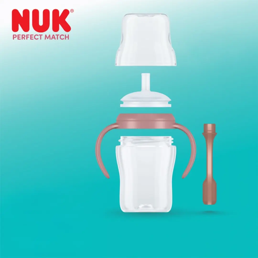 NUK Oefenflesje 150ml - Beige